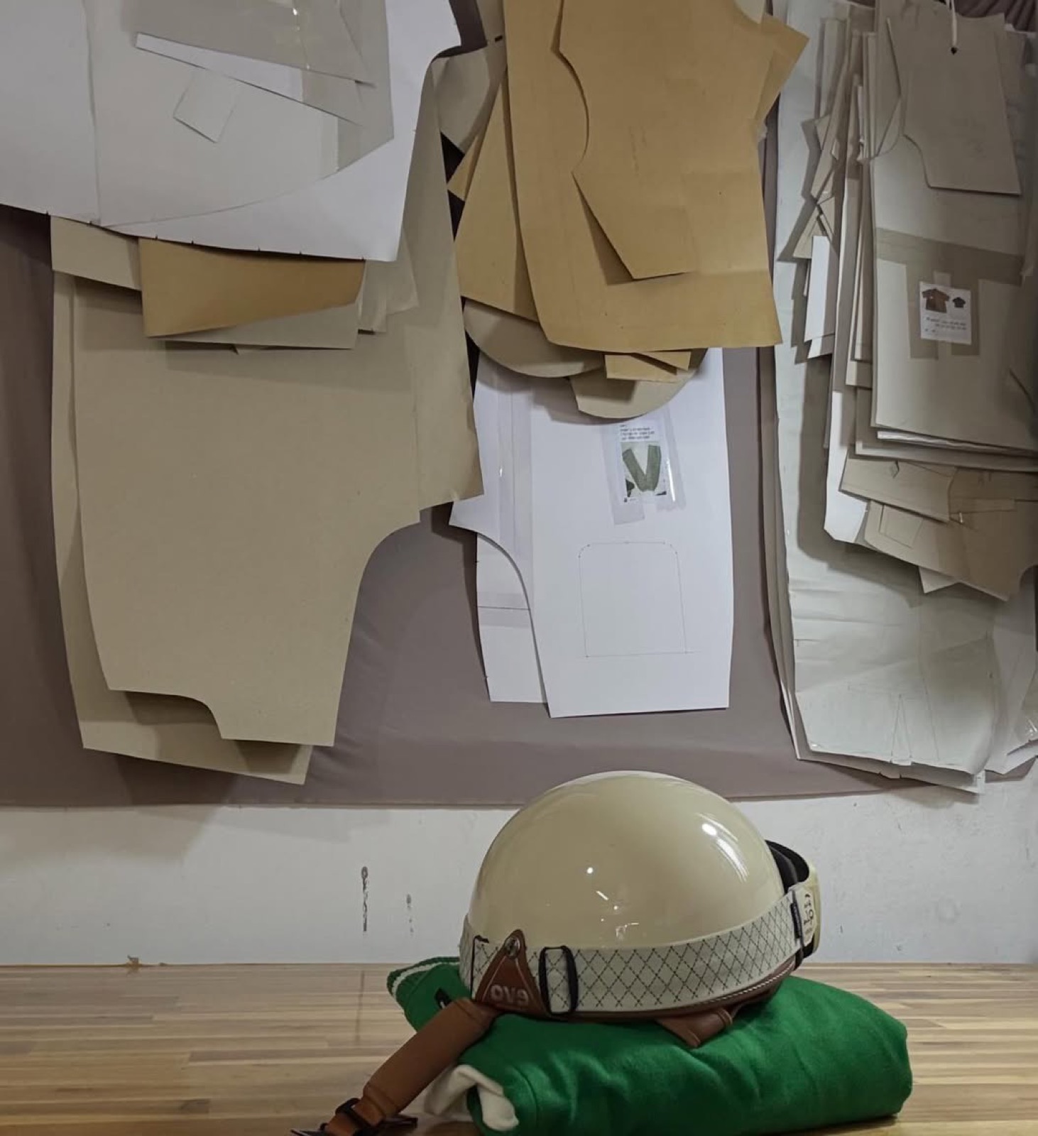 Production floor — fabric & pattern