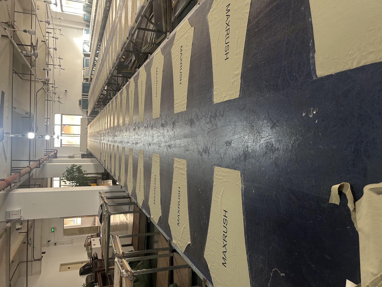 Production floor — production line